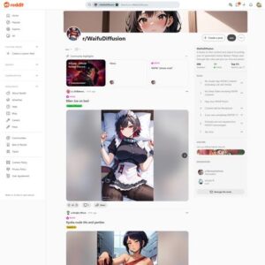 r/WaifuDiffusion screenshot